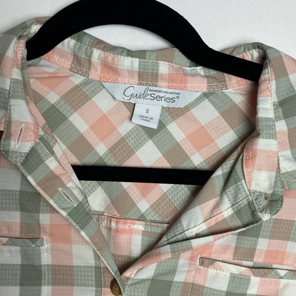 Guided Series Women's Grander Mountain Pink Long Sleeve Plaid Shirt - Picture 5 of 6